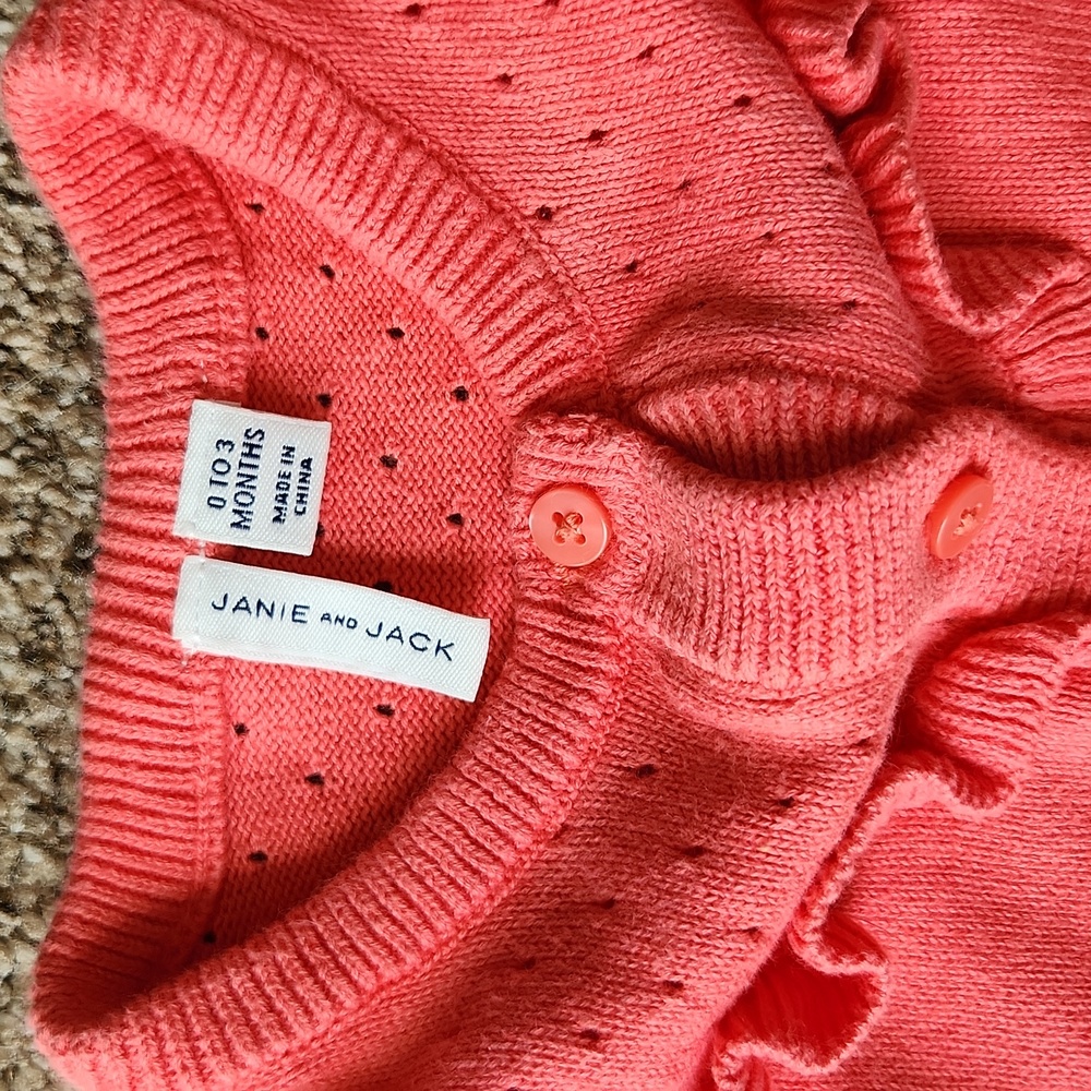 Janie & Jack | Ruffle Sweater - Picture 6 of 8